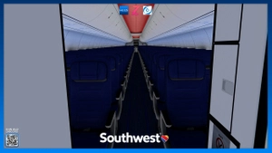 Southwest Fleet Pack w/ Cabin | PMDG 737-800 | 8K thumbnail 9