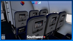 Southwest Fleet Pack w/ Cabin | PMDG 737-800 | 8K thumbnail 10