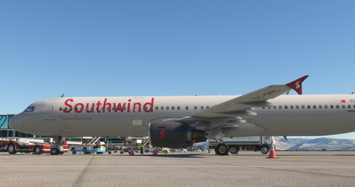 Southwind Airlines With Cabin TR-GRC CFM Fenix A321