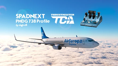 SpadNext PMDG 738 TCA Thrustmaster Profile