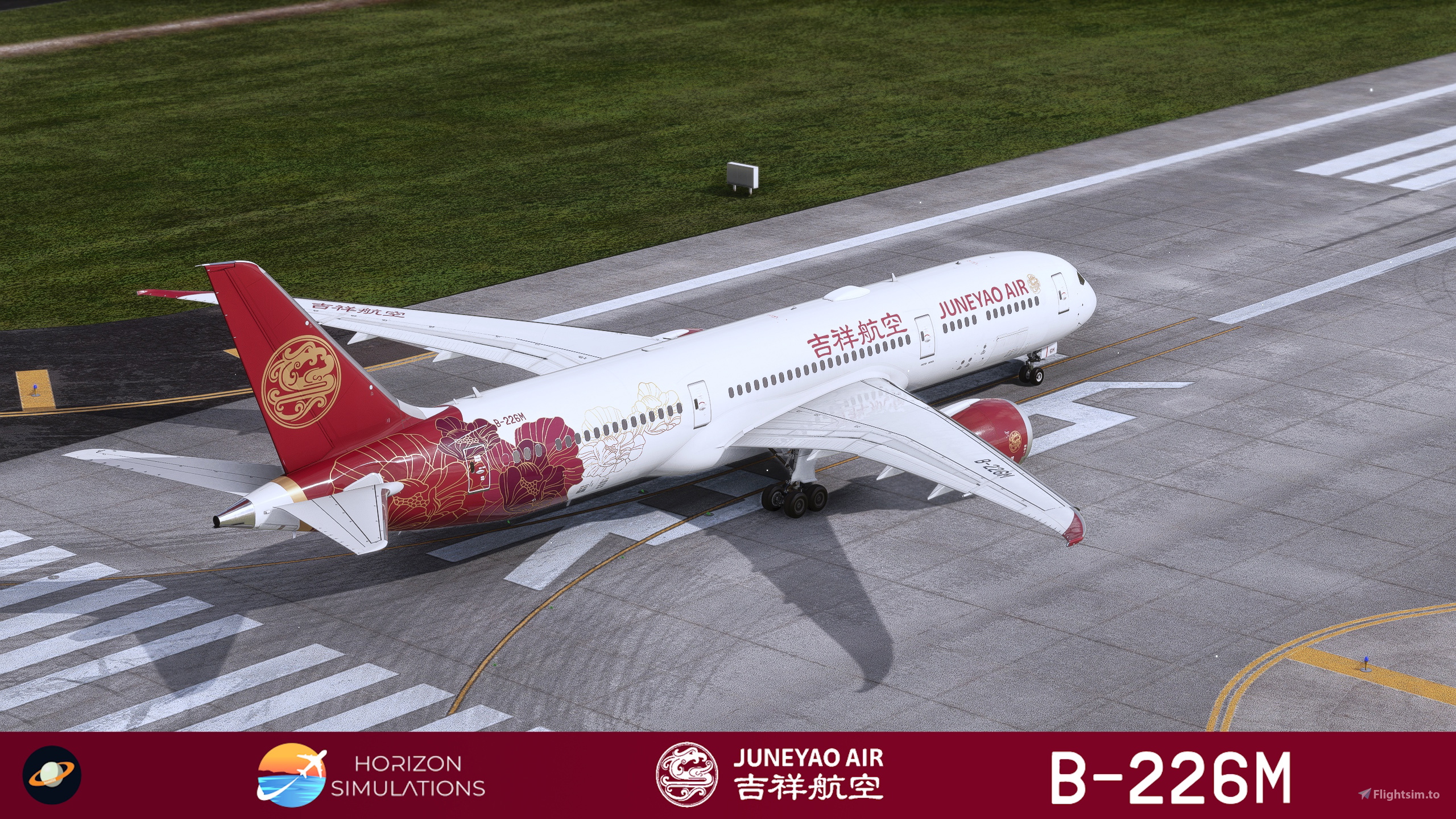 SPECIAL] Horizon Sim B789 Juneyao Air 吉祥航空