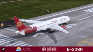 [SPECIAL] Horizon Sim B789 Juneyao Air 吉祥航空 "Blossoming China" B-226M thumbnail 9