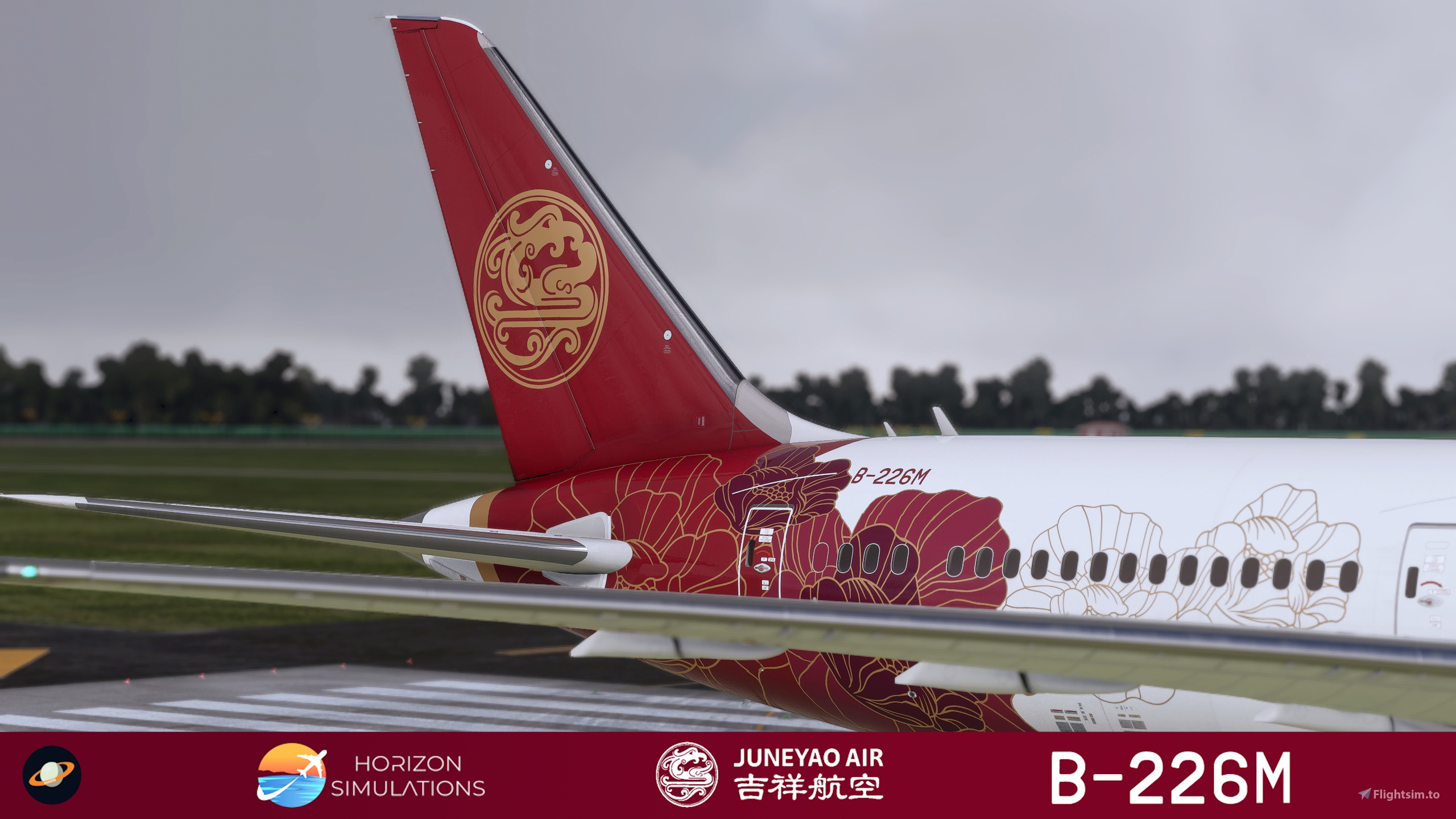 SPECIAL] Horizon Sim B789 Juneyao Air 吉祥航空