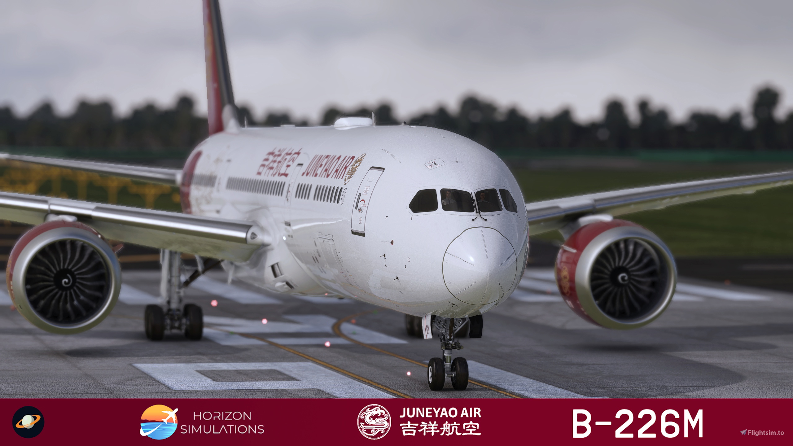 SPECIAL] Horizon Sim B789 Juneyao Air 吉祥航空