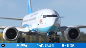 [SPECIAL] iFly 737 Max Xiamen Airlines 厦门航空 "2000th Boeing Aircraft for China" B-1136 thumbnail 4