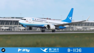 [SPECIAL] iFly 737 Max Xiamen Airlines 厦门航空 "2000th Boeing Aircraft for China" B-1136 thumbnail 3