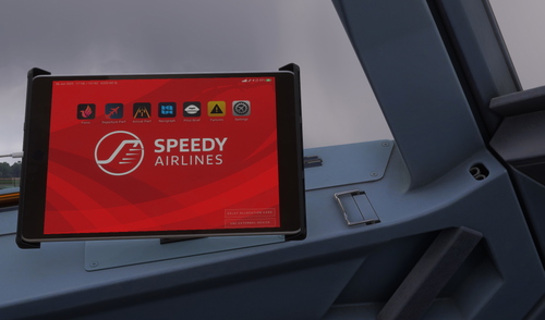 Speedy EFB wallpaper for Fenix A320