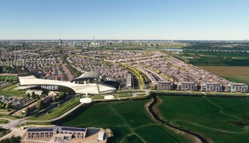 Spijkenisse en Hoogvliet scenery