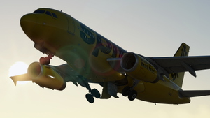 Spirit Airlines | Pack | w/Cabin | Fenix A319 (8K + 4K) thumbnail 3