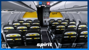 Spirit Airlines Livery Pack w/ Cabin | Fenix A320 IAE SL | 8K & 4K thumbnail 6