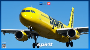 Spirit Airlines 'Sketch Titles' Livery Pack w/ Cabin | Fenix A321 | 8K & 4K thumbnail 2