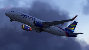 Spirit Airlines 'Skittles' Pack | w/Cabin | Fenix A320 thumbnail 10