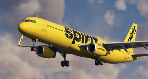 Spirit ("Scratched" - N668NK) - Fenix A321