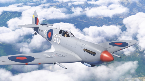 Spitfire MA466 451 Sqn