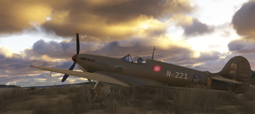 Spitfire Mk1A AH brown N-221 US v2