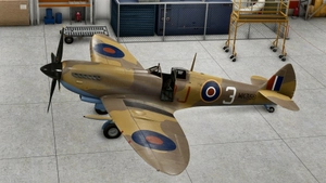 Spitfire Mk.IXc MK356 weathered formerly operated by the BBMF thumbnail 2