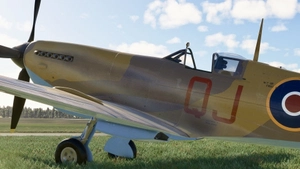 Spitfire Mk.IXc MK356 weathered formerly operated by the BBMF thumbnail 5