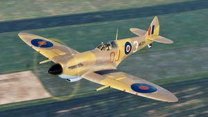 Spitfire Mk.IXc MK356 weathered formerly operated by the BBMF thumbnail 8