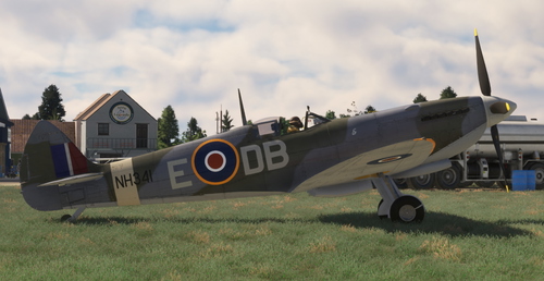 Spitfire NH341 "Elizabeth" G-CICK
