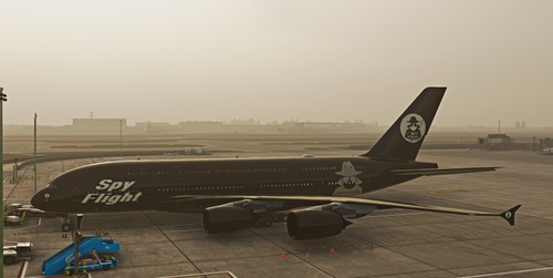 Spy Flight 441 FBW A380