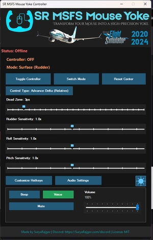 SR MSFS Mouse Yoke – Mouse Controller for MSFS 2020 & 2024 thumbnail 5