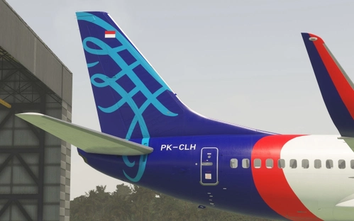 Sriwijaya Air "SJ" PK-CLH for CSS 737-500 w/ Cabin