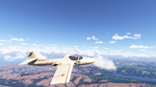 Starfleet Academy Livery for the Cessna T-37 Training Plane by Vrilleplat