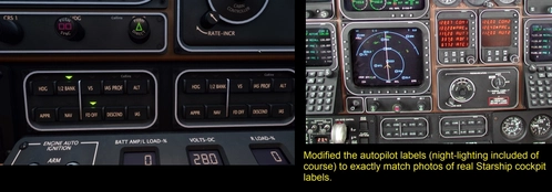 Starship Cockpit Tweaks