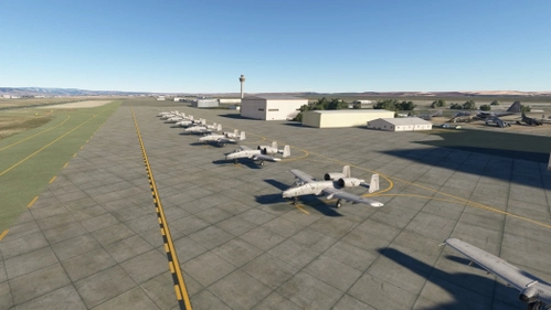 Static A-10 Thunderbolts/Warthogs added to Gowen Field @ Boise Intl Airport (KBOI)