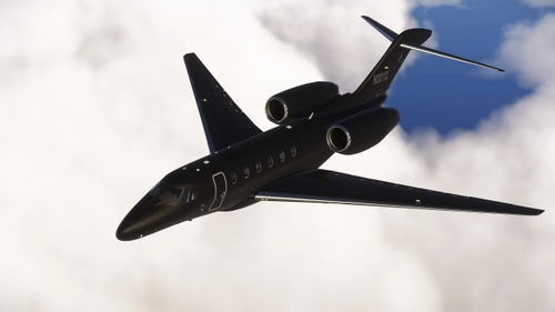 Cessna Citation X Matte Black