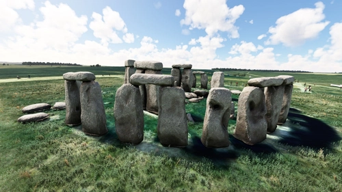 Stonehenge and Woodhenge