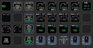 StreamDeck XL and SD+ Profile for FBW A380-842 thumbnail 5