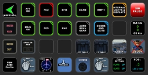 StreamDeck XL and SD+ Profile for FBW A380-842 thumbnail 2
