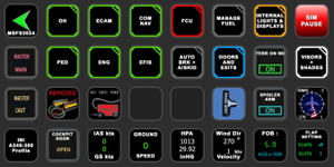 StreamDeck XL and SD+ Profile for iniBuilds A340-300 (AAO)  thumbnail 2