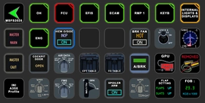  StreamDeck XL and SD+ Profile for iniBUILDS A35X aircraft thumbnail 2