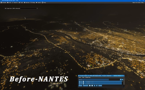 Street-lights excluded for all of metropolitan France and all of overseas France