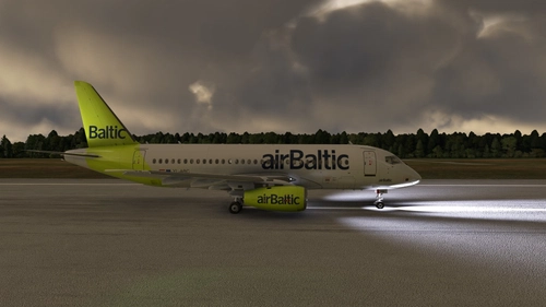 Sukhoi Superjet 100-95 Air Baltic YL-ABC