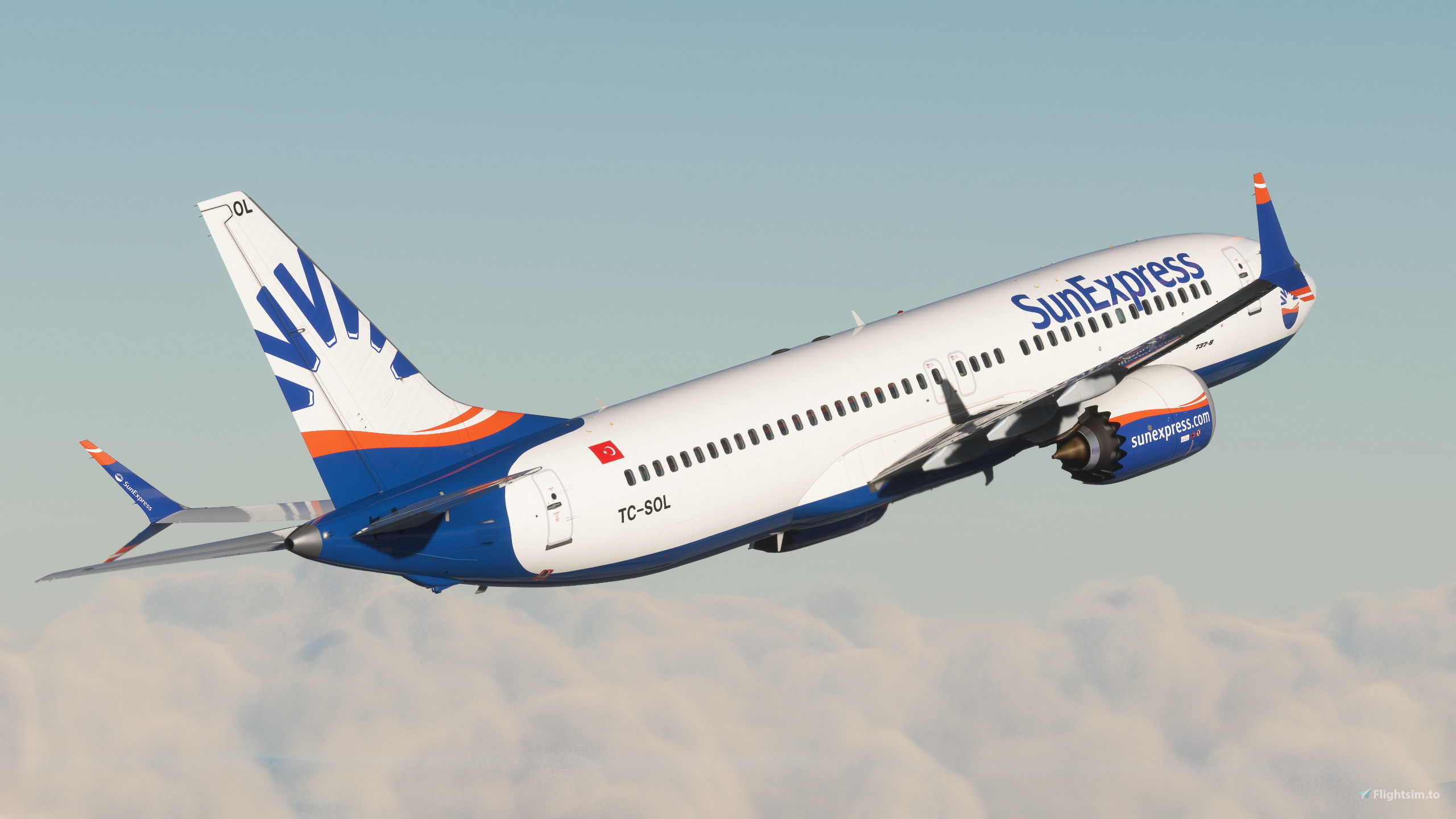 Sunexpress [Package] w/Cabin IFly B737 MAX 8 のために Microsoft