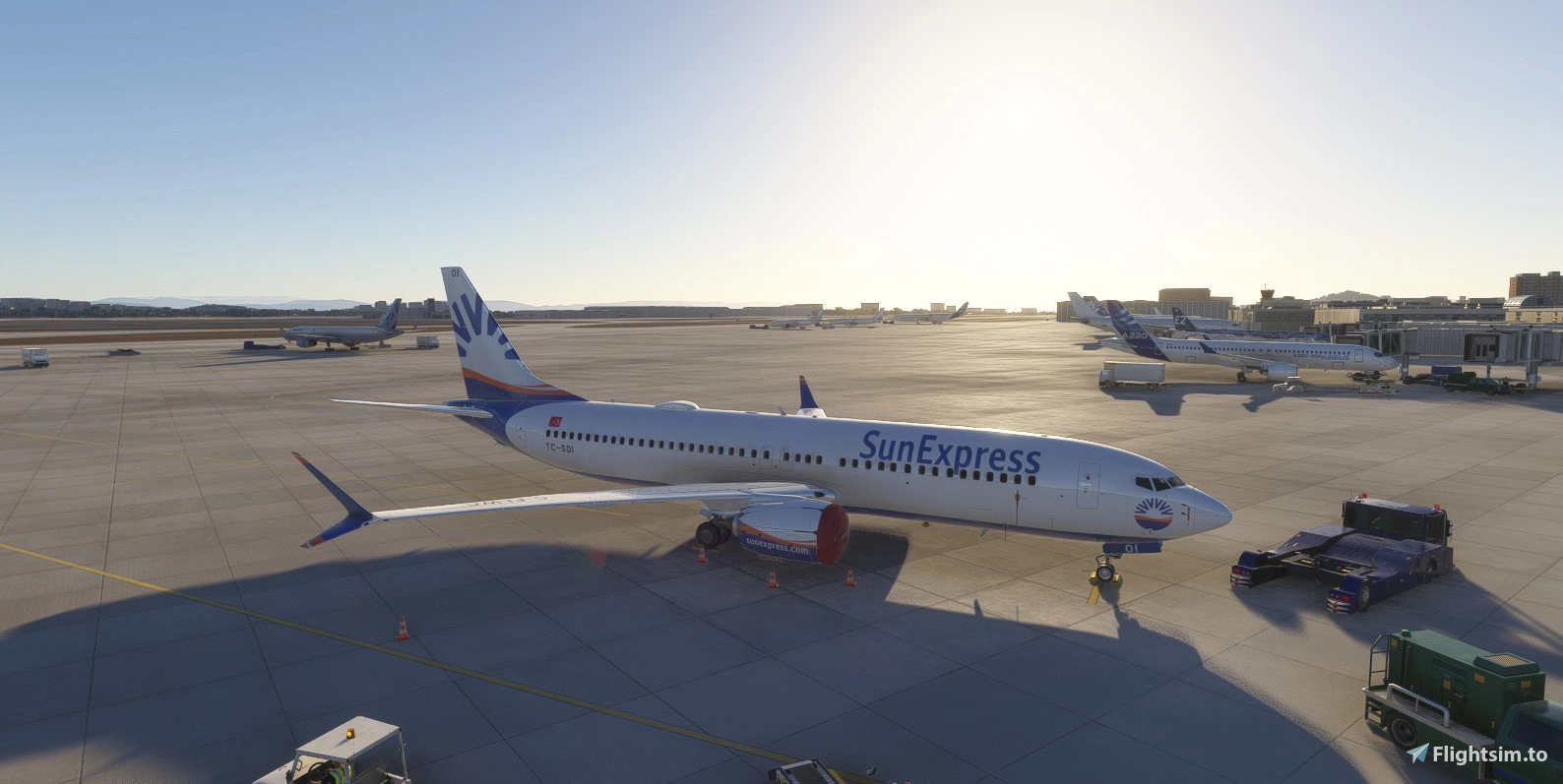 SunExpress (TC-SOI) | Asobo 737-8MAX - Image 1