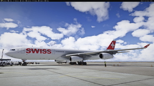Swiss International Airlines HB-JMB Inibuilds A340-300 MSFS2024 (with cabin) thumbnail 3