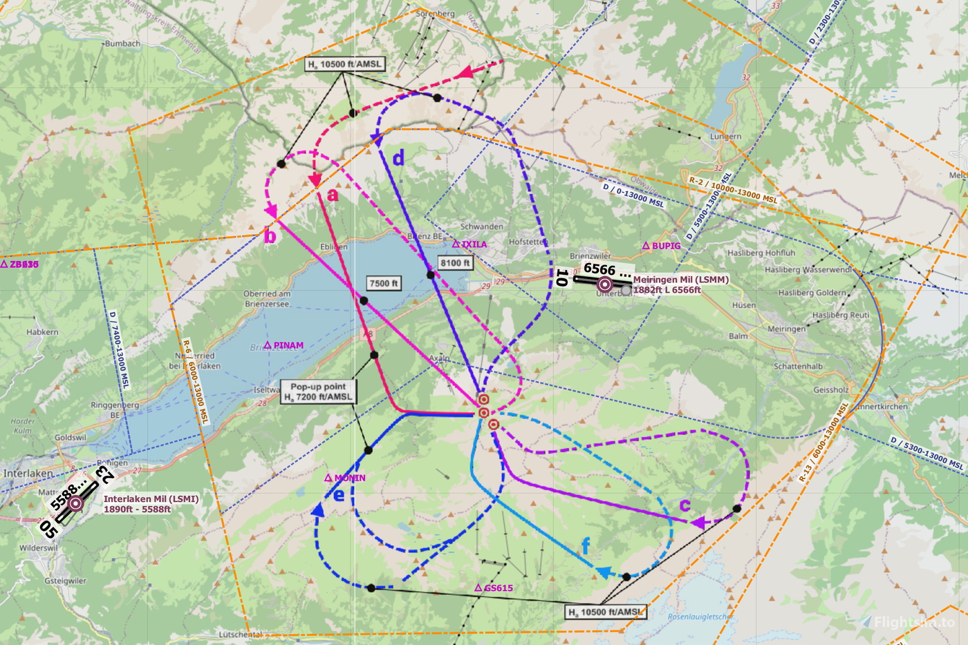 Swiss Airfields Traffic Patterns Overlays for Little Navmap for ...