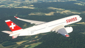 Swiss HB-IFC A350-900 thumbnail 3