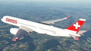 Swiss HB-IFC A350-900 thumbnail 5