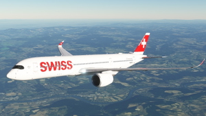 Swiss HB-IFC A350-900 thumbnail 6