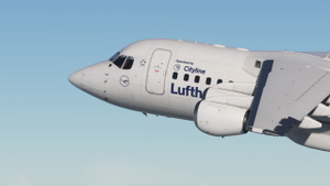Lufthansa Cityline [D-AVRR] Avro RJ85 Justflight thumbnail 1