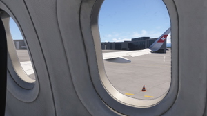 Swiss HB-JDC Red nose livery for inibuilds A320NEO MSFS2024 (with cabin) thumbnail 10