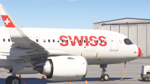 Swiss HB-JDC Red nose livery for inibuilds A320NEO MSFS2024 (with cabin) thumbnail 12