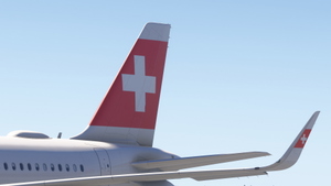 Swiss HB-JDC Red nose livery for inibuilds A320NEO MSFS2024 (with cabin) thumbnail 14
