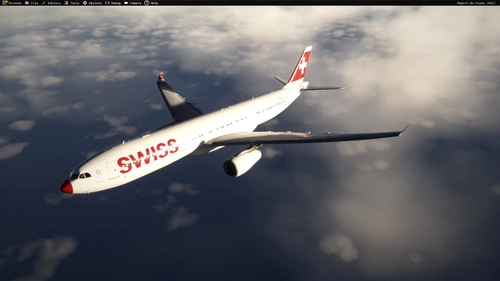 Swiss HB-JHC LXdeer livery Inibuilds A330-300RR MSFS2024 (with cabin)