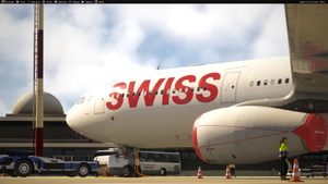Swiss HB-JHG with LH Group Sticker livery Inibuilds A330-300RR MSFS2024 (with cabin) thumbnail 4